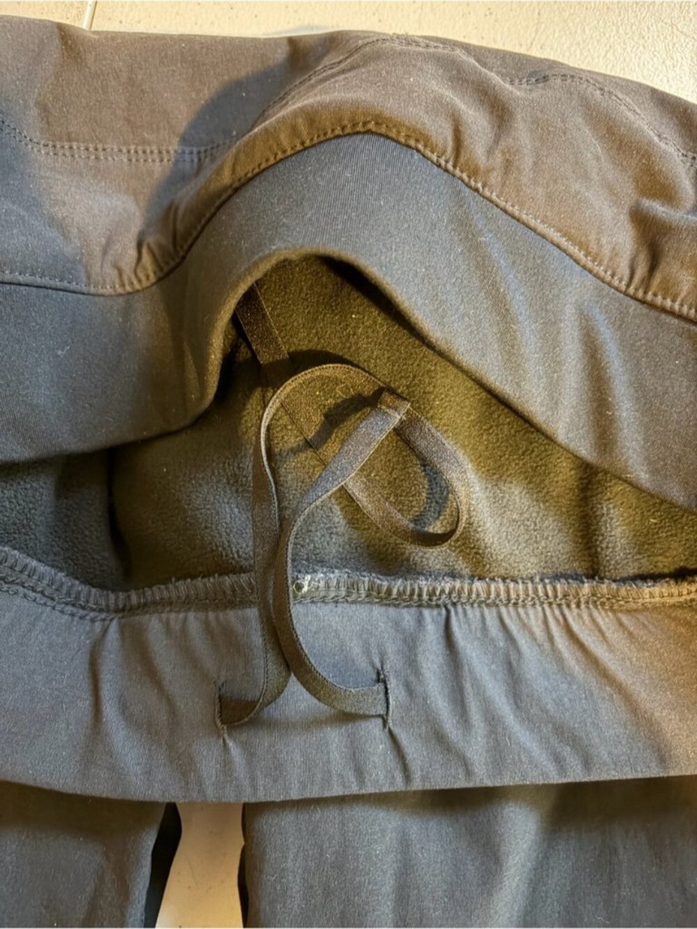Eddie Bauer first ascent fleece lined pants Black womens size 16 Hiking Outdoor - Picture 11 of 14
